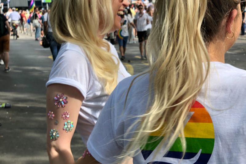 Pride parade image