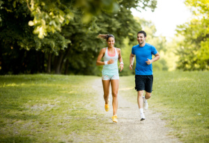 couple running